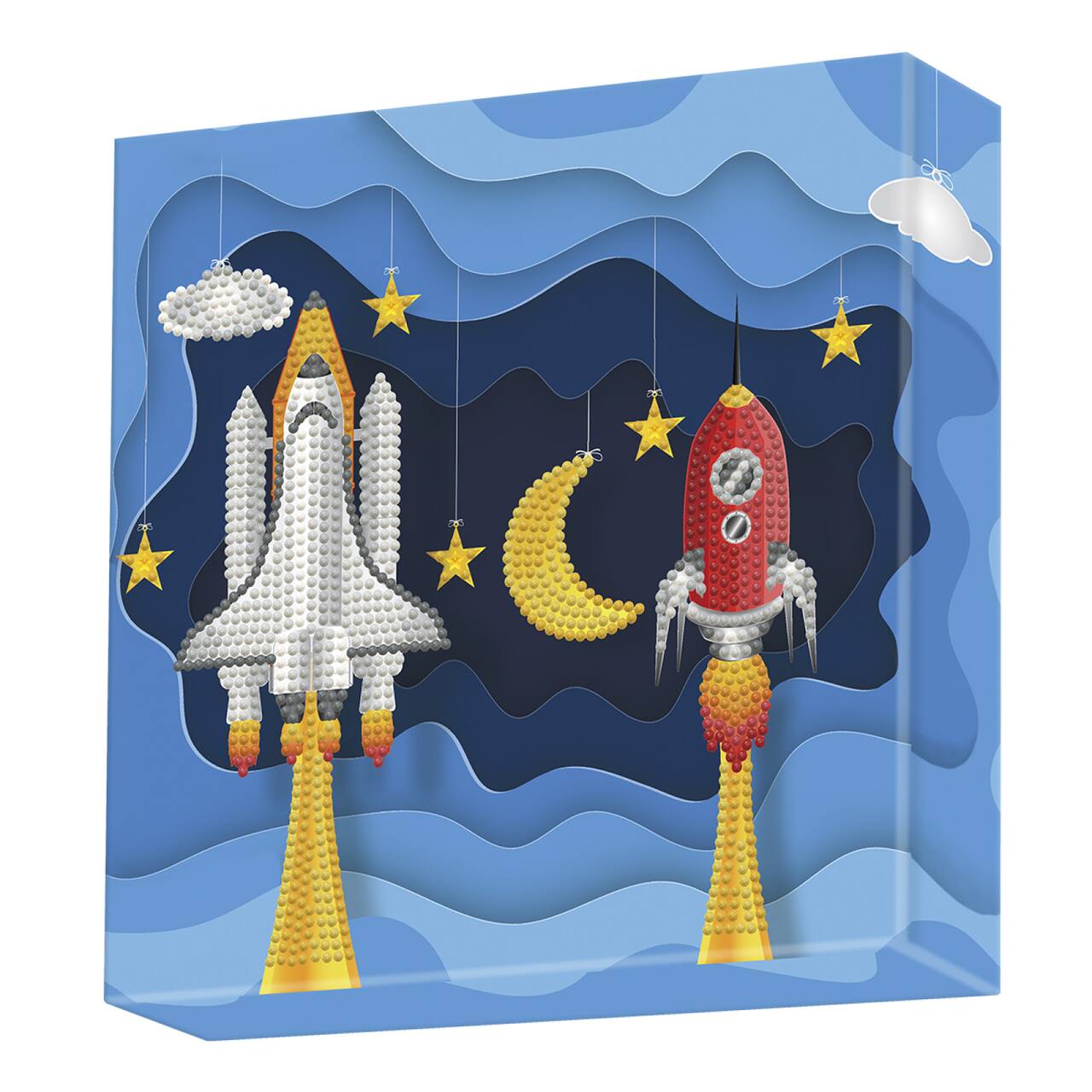 Diamond Dotz® Spaced Out DOTZ® BOX Diamond Painting Kit